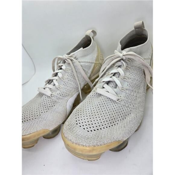 Nike Air Vapormax Flyknit 2 Shoes Mens 8 Grey Running Athletic Workout Sneakers